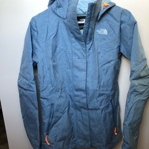 North Face Sky Blue Winter Jacket